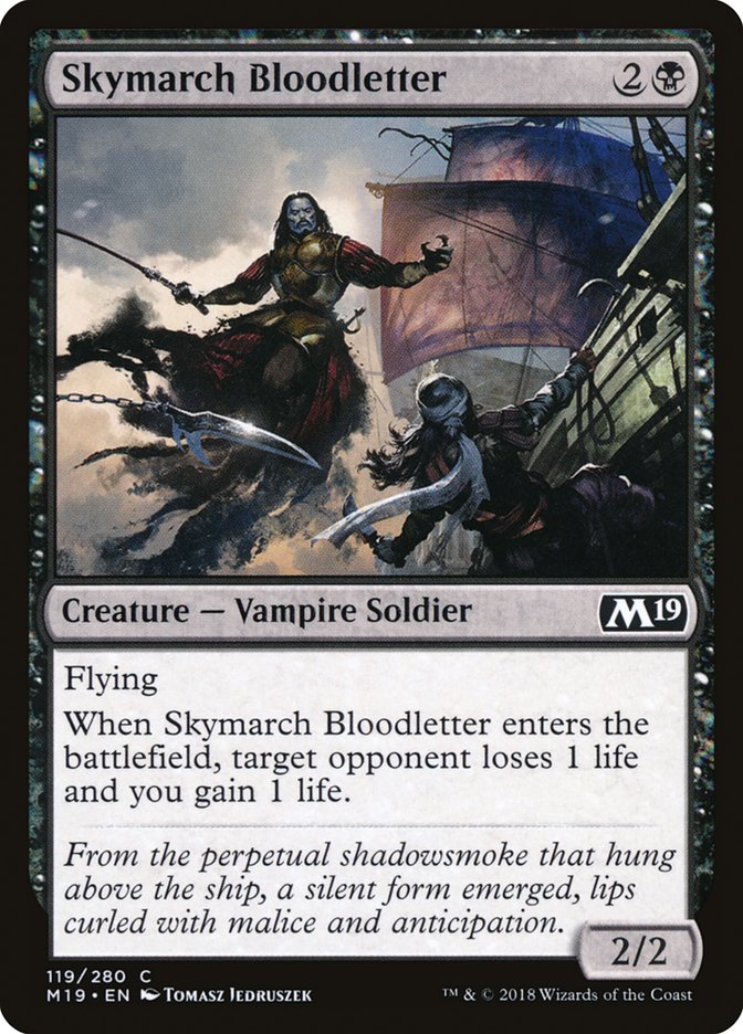 Skymarch Bloodletter [Core Set 2019] | Card Citadel