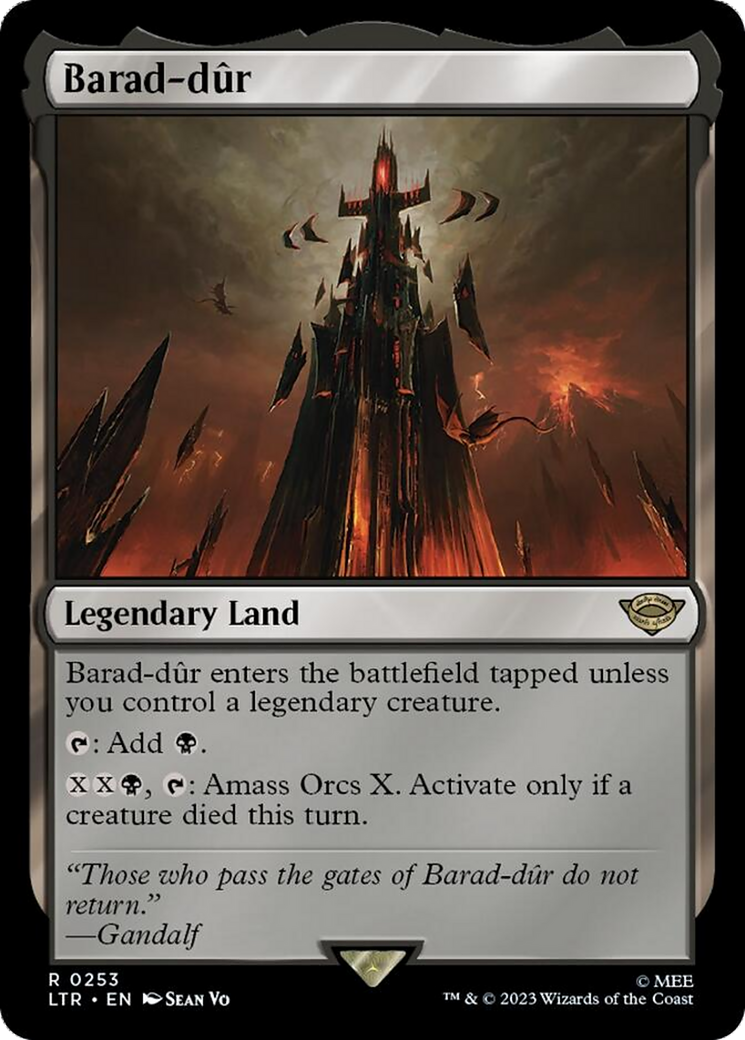 Barad-dur [The Lord of the Rings: Tales of Middle-Earth] | Card Citadel