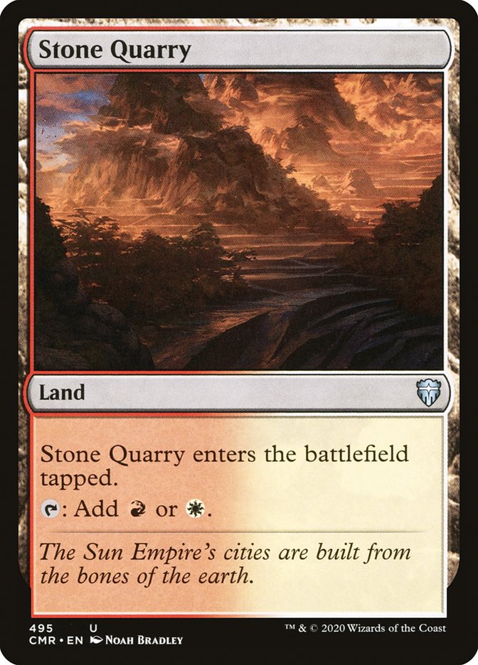 Stone Quarry [Commander Legends] | Card Citadel