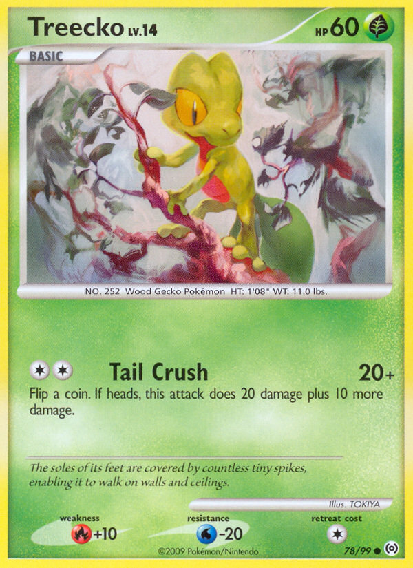 Treecko (78/99) [Platinum: Arceus] | Card Citadel