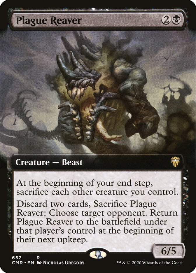 Plague Reaver (Extended Art) [Commander Legends] | Card Citadel