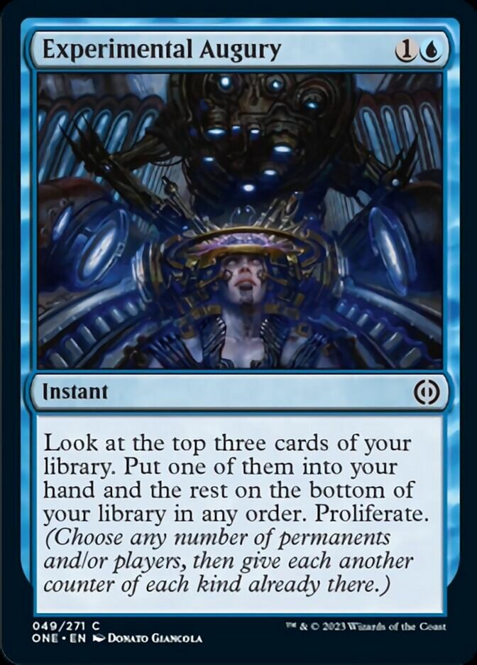 Experimental Augury [Phyrexia: All Will Be One] | Card Citadel