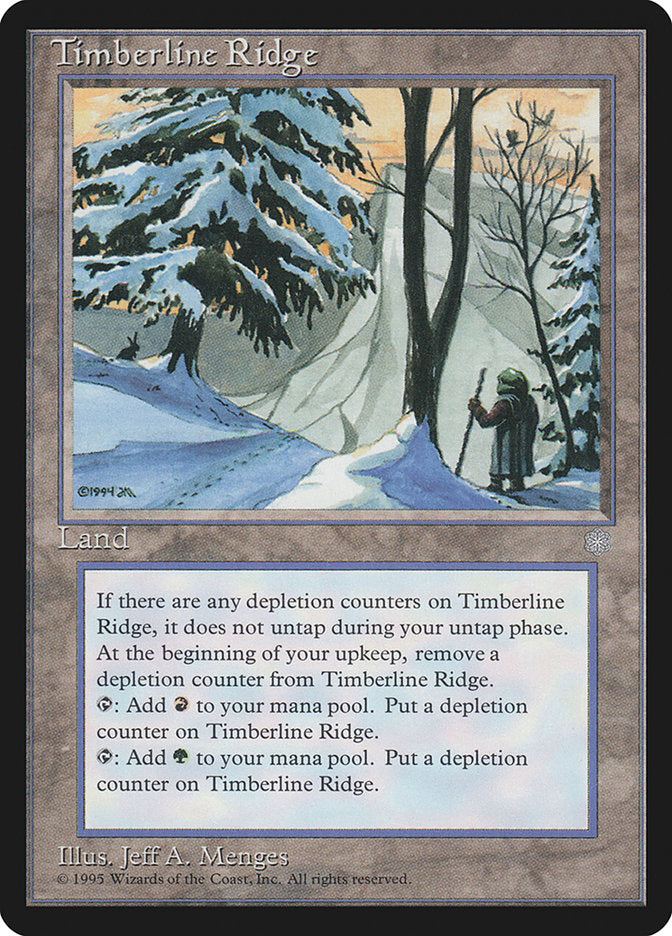 Timberline Ridge [Ice Age] | Card Citadel