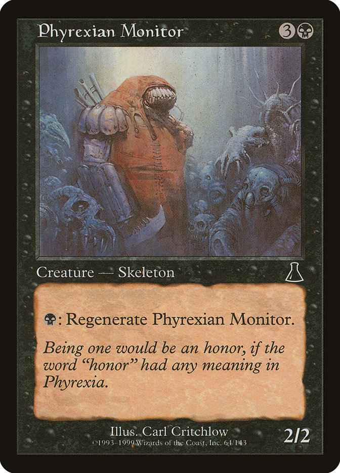 Phyrexian Monitor [Urza's Destiny] | Card Citadel