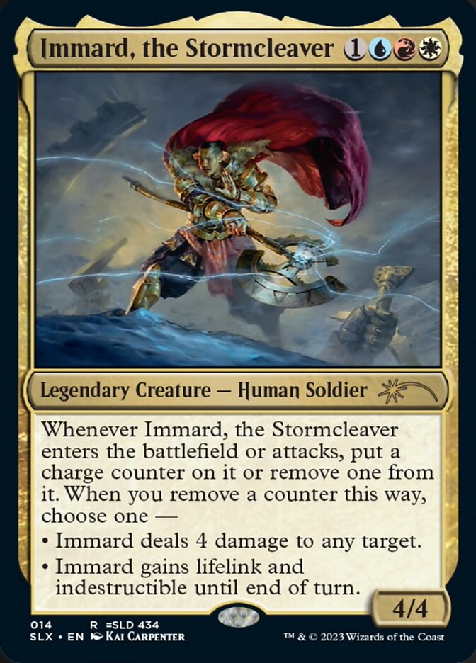 Immard, the Stormcleaver [Secret Lair: Universes Within] | Card Citadel