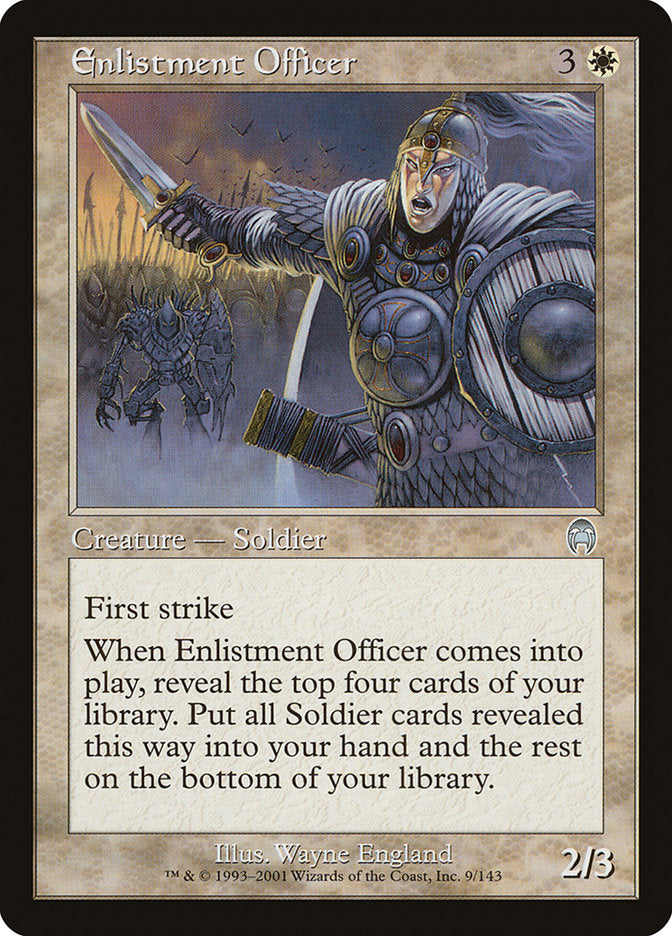 Enlistment Officer [Apocalypse] | Card Citadel