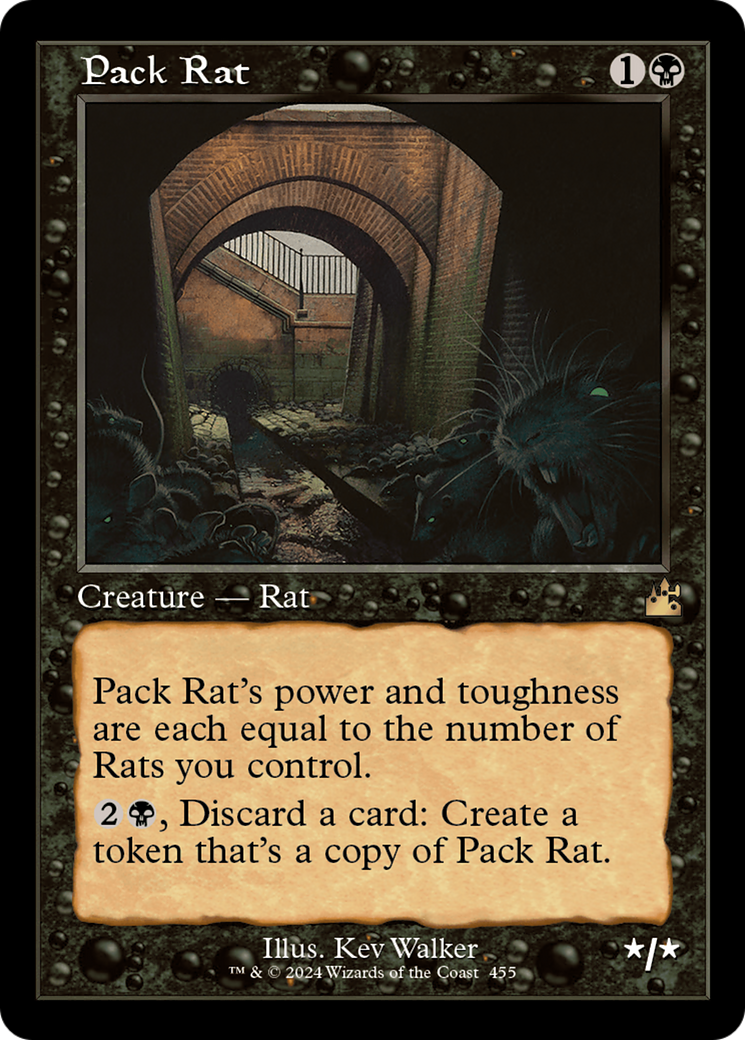 Pack Rat (Retro Frame) [Ravnica Remastered] | Card Citadel