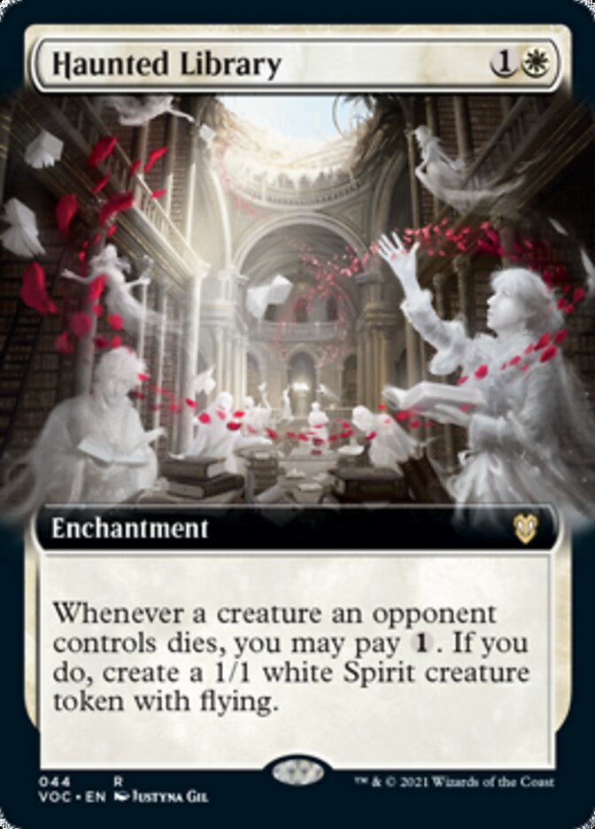 Haunted Library (Extended) [Innistrad: Crimson Vow Commander] | Card Citadel