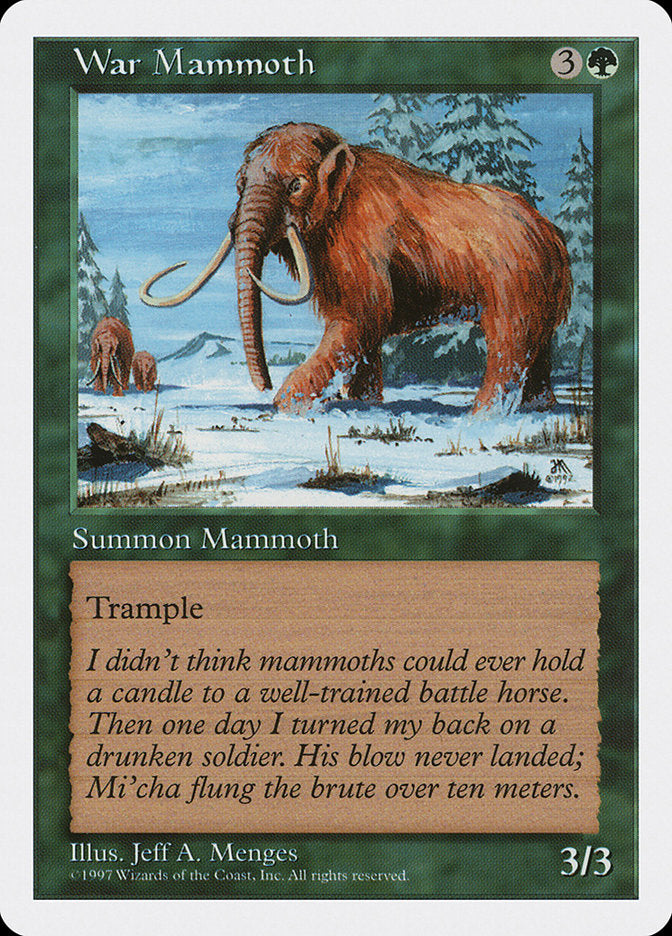 War Mammoth [Fifth Edition] | Card Citadel