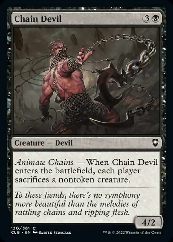 Chain Devil [Commander Legends: Battle for Baldur's Gate] | Card Citadel