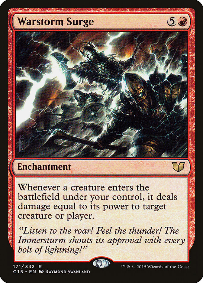 Warstorm Surge [Commander 2015] | Card Citadel