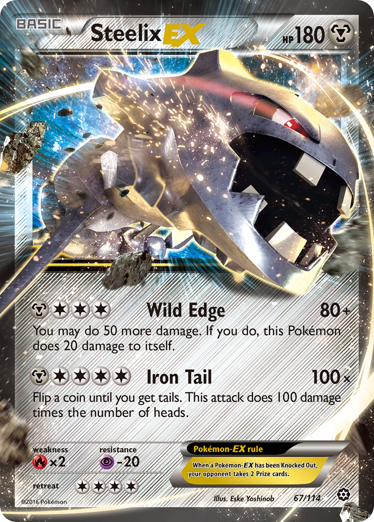 Steelix EX (67/114) [XY: Steam Siege] | Card Citadel