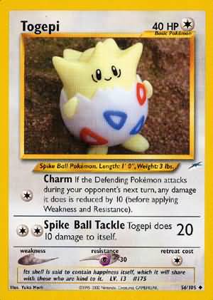 Togepi (56/105) [Neo Destiny Unlimited] | Card Citadel