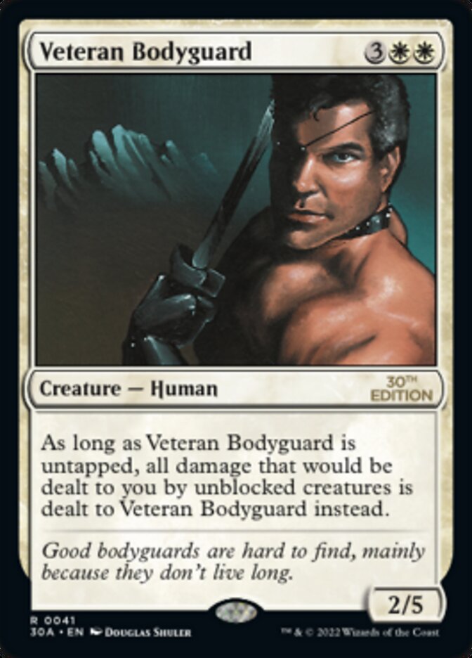Veteran Bodyguard [30th Anniversary Edition] | Card Citadel