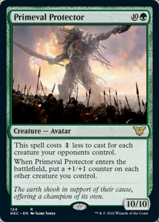 Primeval Protector [Kamigawa: Neon Dynasty Commander] | Card Citadel