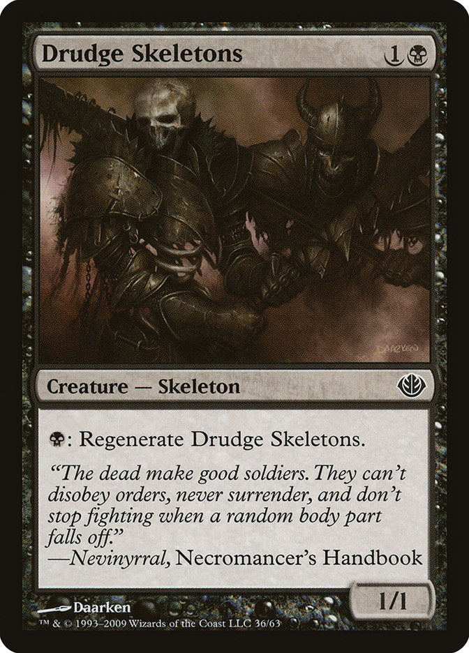 Drudge Skeletons [Duel Decks: Garruk vs. Liliana] | Card Citadel