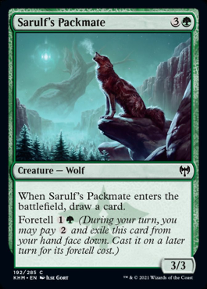 Sarulf's Packmate [Kaldheim] | Card Citadel