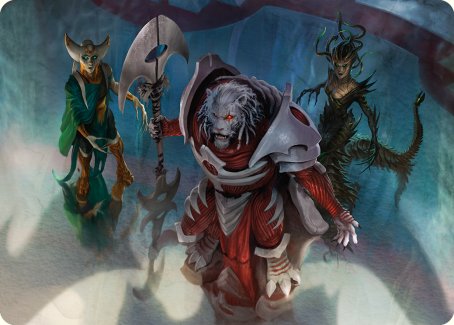 Norn's Decree Art Card [Phyrexia: All Will Be One Art Series] | Card Citadel