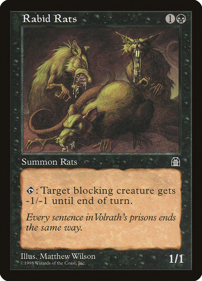Rabid Rats [Stronghold] | Card Citadel