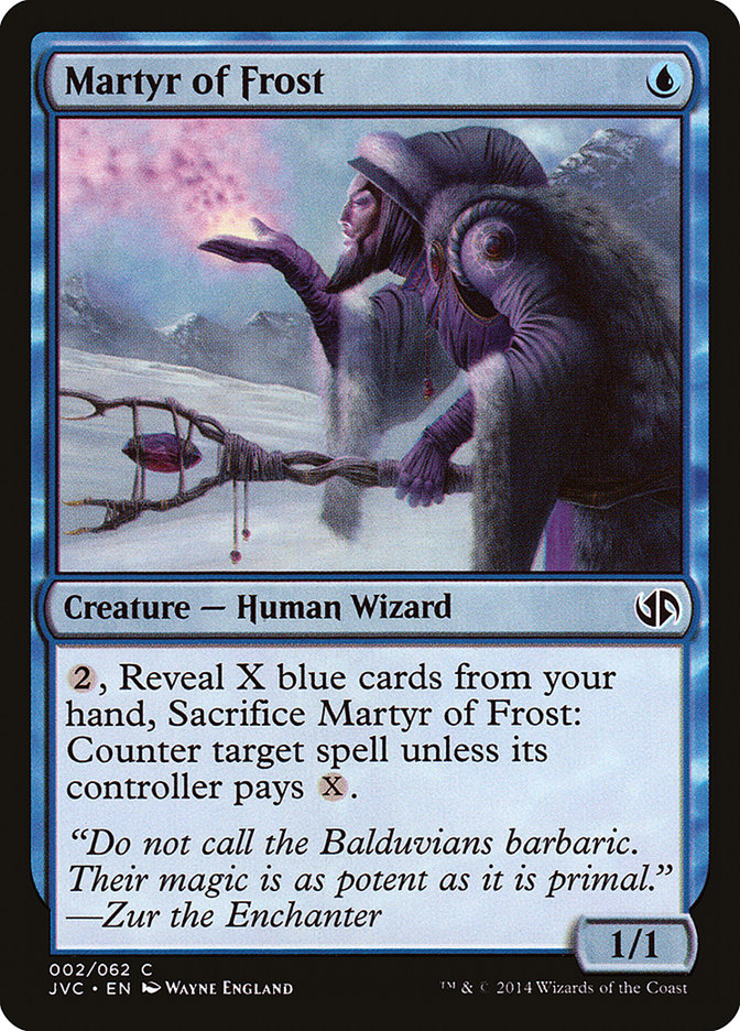 Martyr of Frost [Duel Decks Anthology] | Card Citadel