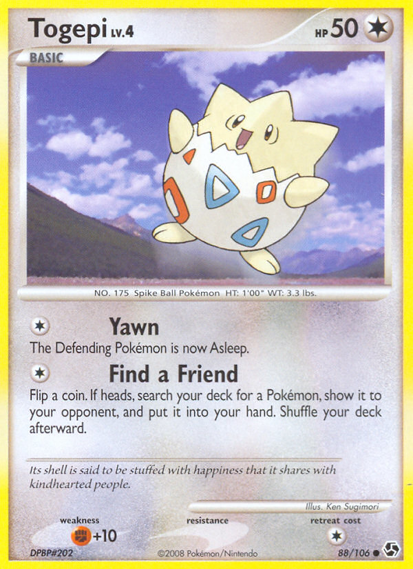 Togepi (88/106) [Diamond & Pearl: Great Encounters] | Card Citadel