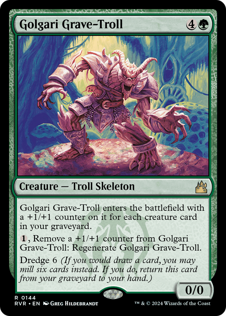 Golgari Grave-Troll [Ravnica Remastered] | Card Citadel