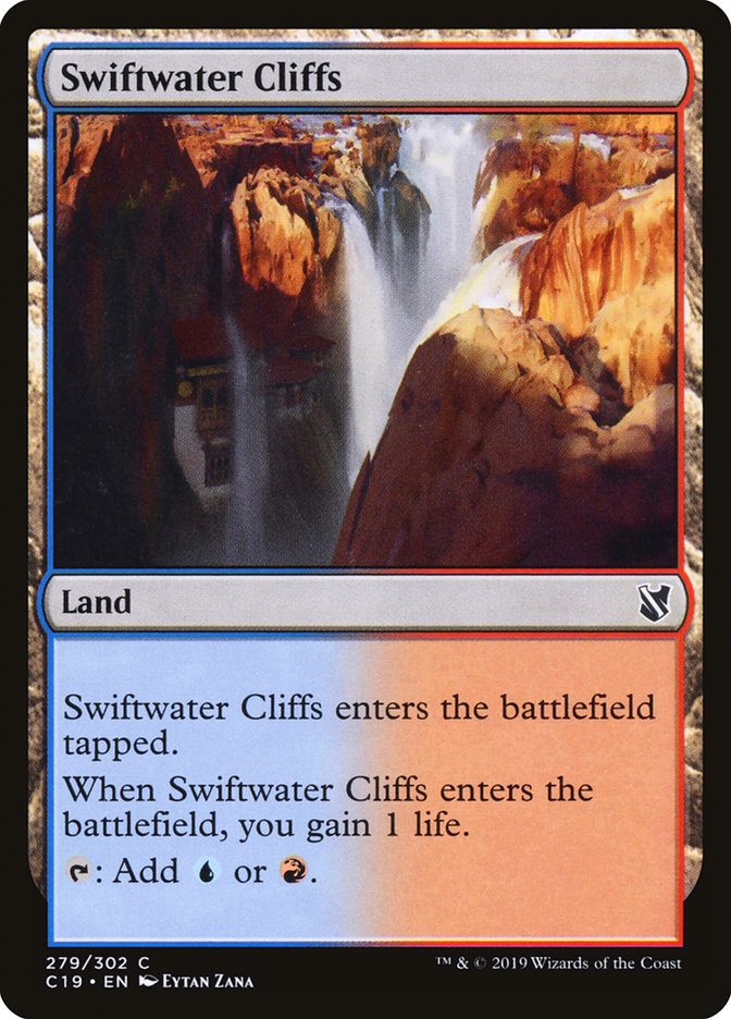 Swiftwater Cliffs [Commander 2019] | Card Citadel