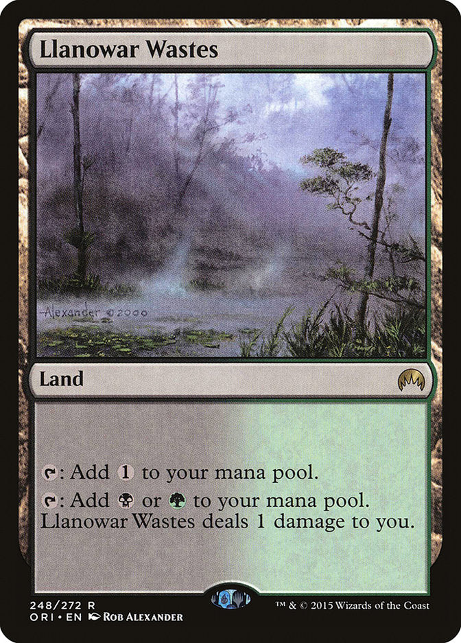 Llanowar Wastes [Magic Origins] | Card Citadel