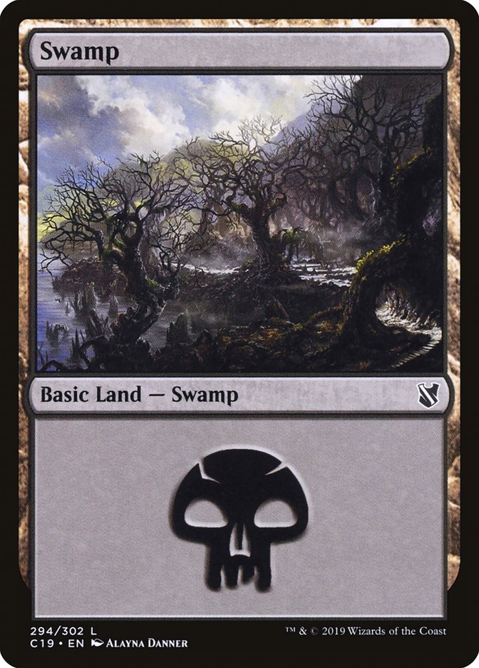 Swamp (294) [Commander 2019] | Card Citadel