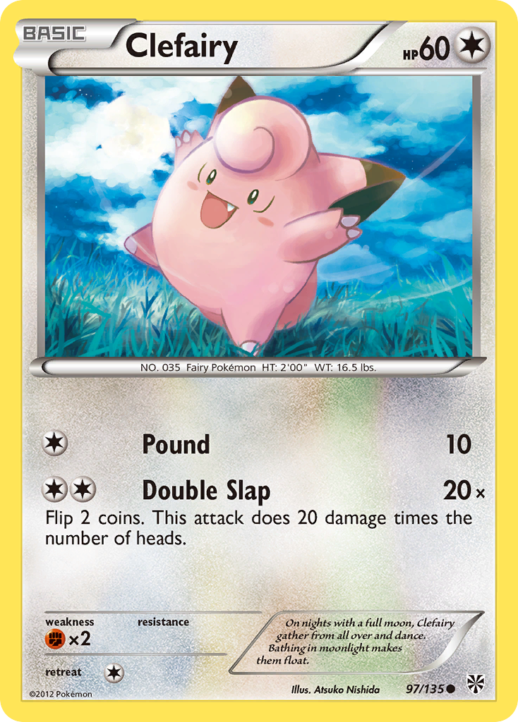 Clefairy (97/135) [Black & White: Plasma Storm] | Card Citadel