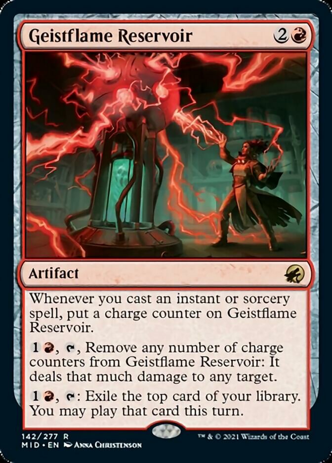 Geistflame Reservoir [Innistrad: Midnight Hunt] | Card Citadel