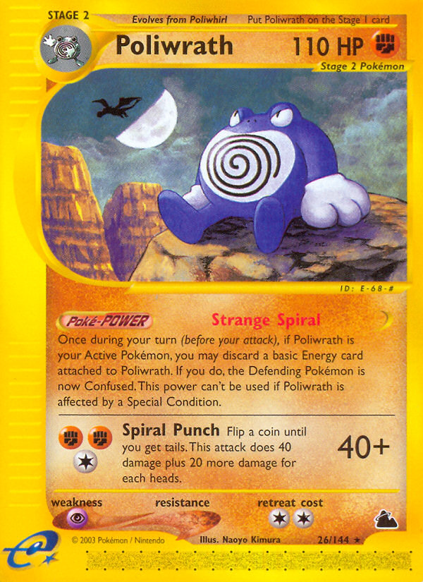 Poliwrath (26/144) [Skyridge] | Card Citadel