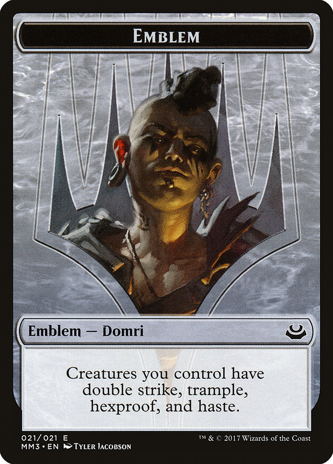 Domri Rade Emblem [Modern Masters 2017 Tokens] | Card Citadel