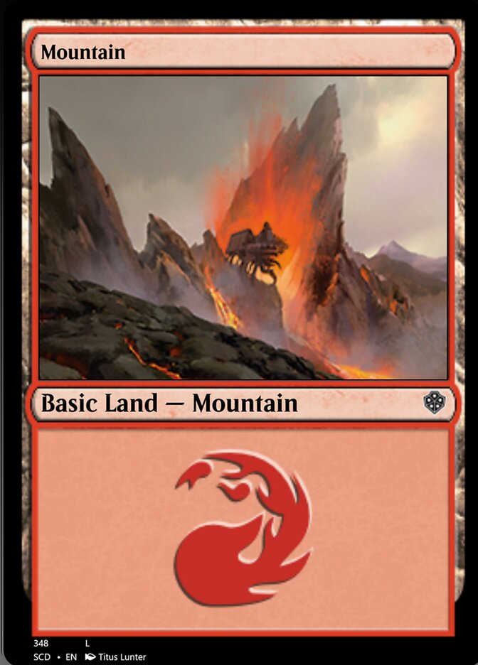 Mountain (348) [Starter Commander Decks] | Card Citadel