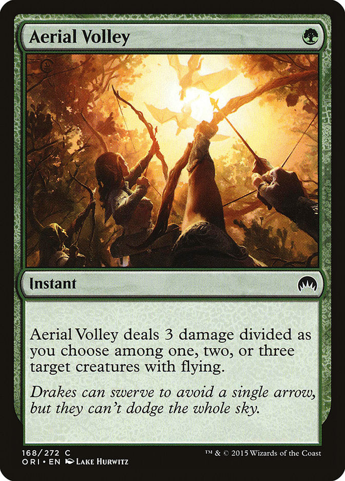 Aerial Volley [Magic Origins] | Card Citadel