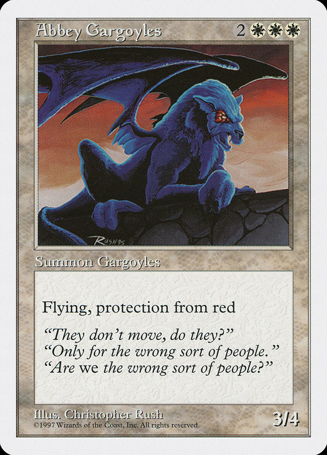 Abbey Gargoyles [Fifth Edition] | Card Citadel