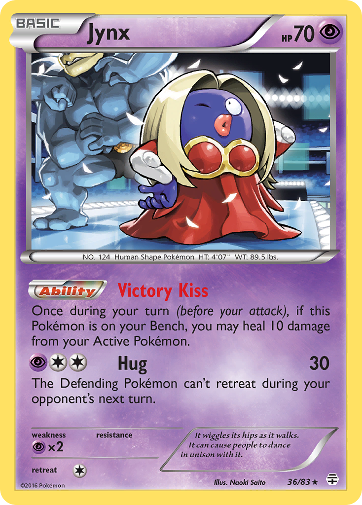 Jynx (36/83) [XY: Generations] | Card Citadel