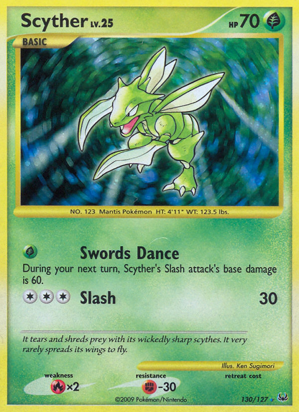 Scyther (130/127) [Platinum: Base Set] | Card Citadel