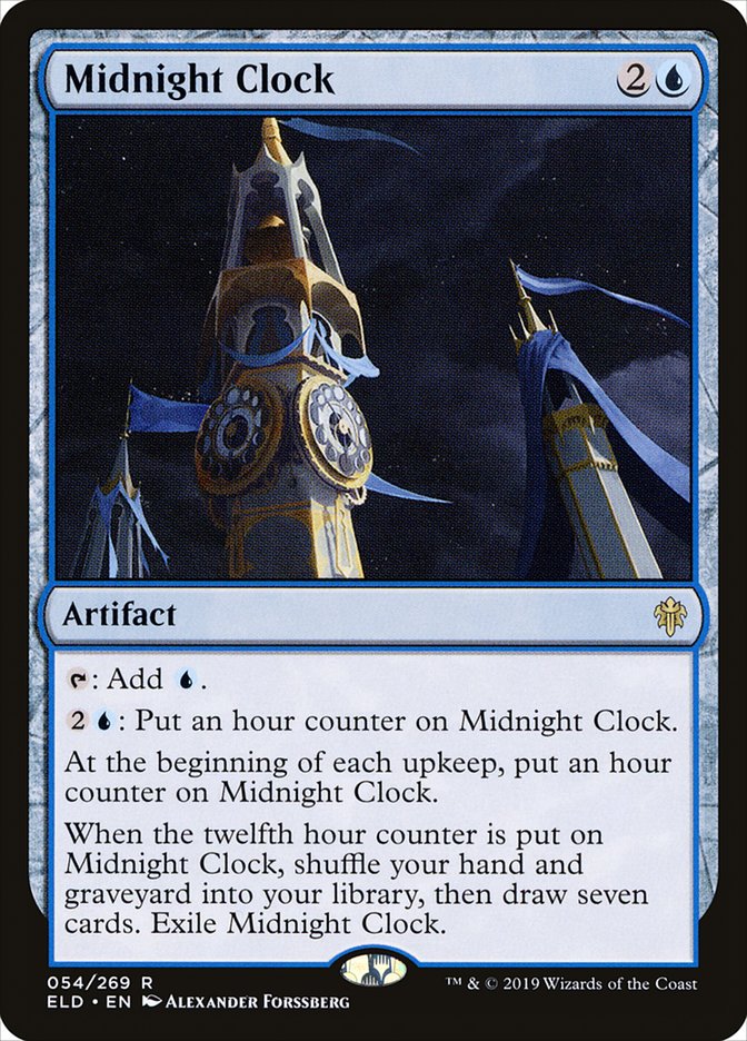 Midnight Clock [Throne of Eldraine] | Card Citadel