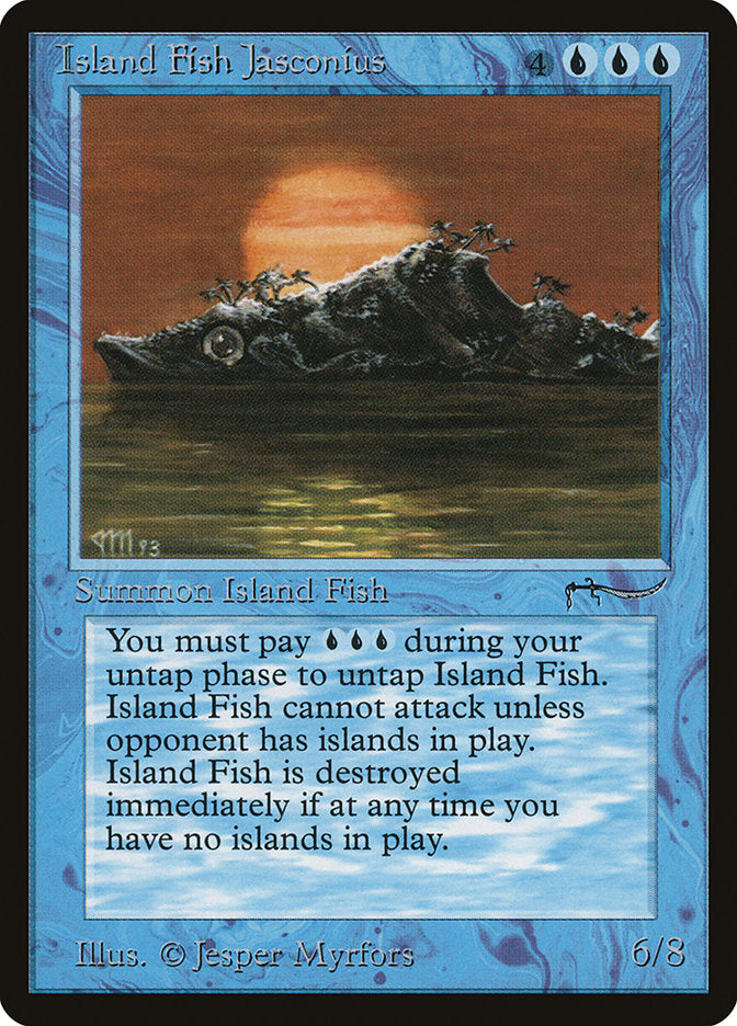 Island Fish Jasconius [Arabian Nights] | Card Citadel