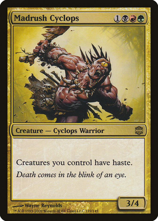 Madrush Cyclops [Alara Reborn] | Card Citadel