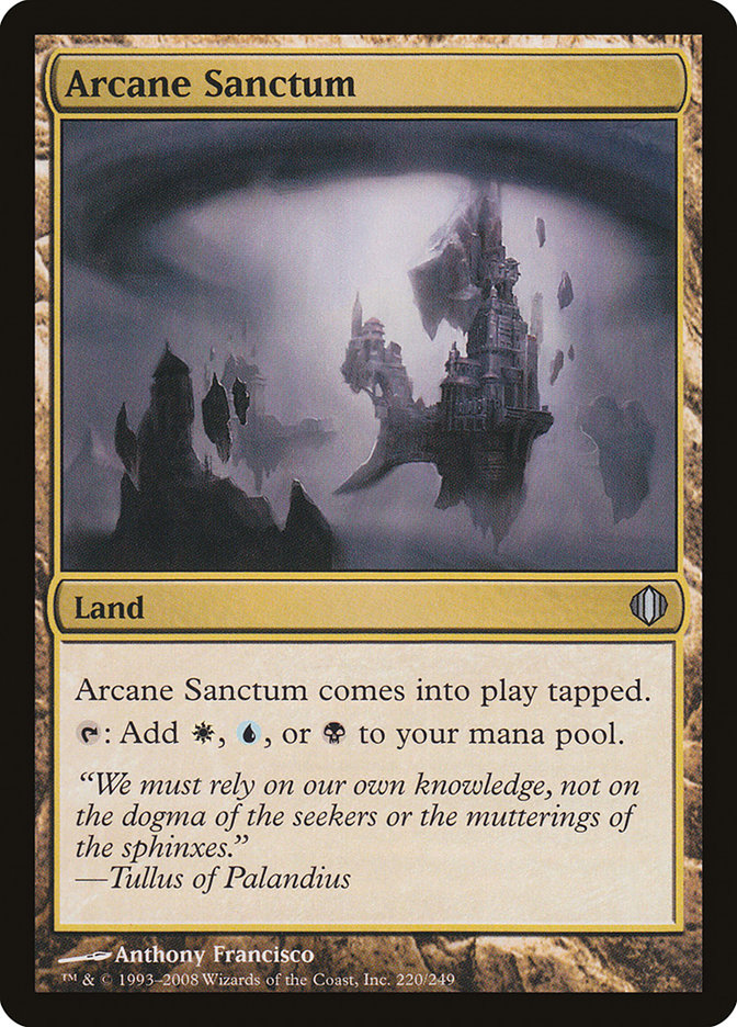 Arcane Sanctum [Shards of Alara] | Card Citadel
