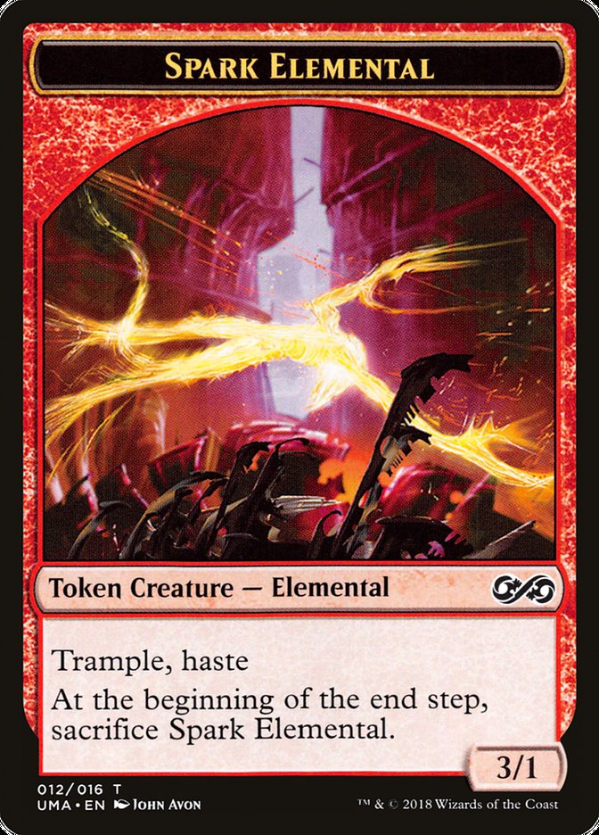 Spark Elemental [Ultimate Masters Tokens] | Card Citadel