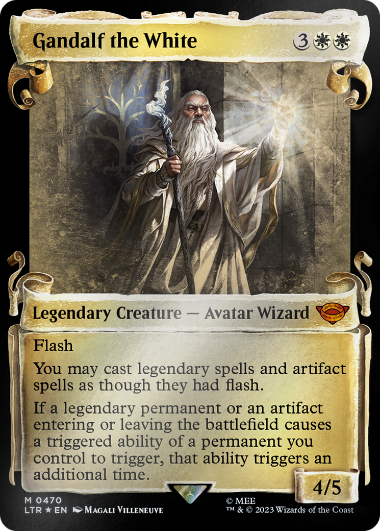 Gandalf the White [The Lord of the Rings: Tales of Middle-Earth Showcase Scrolls] | Card Citadel