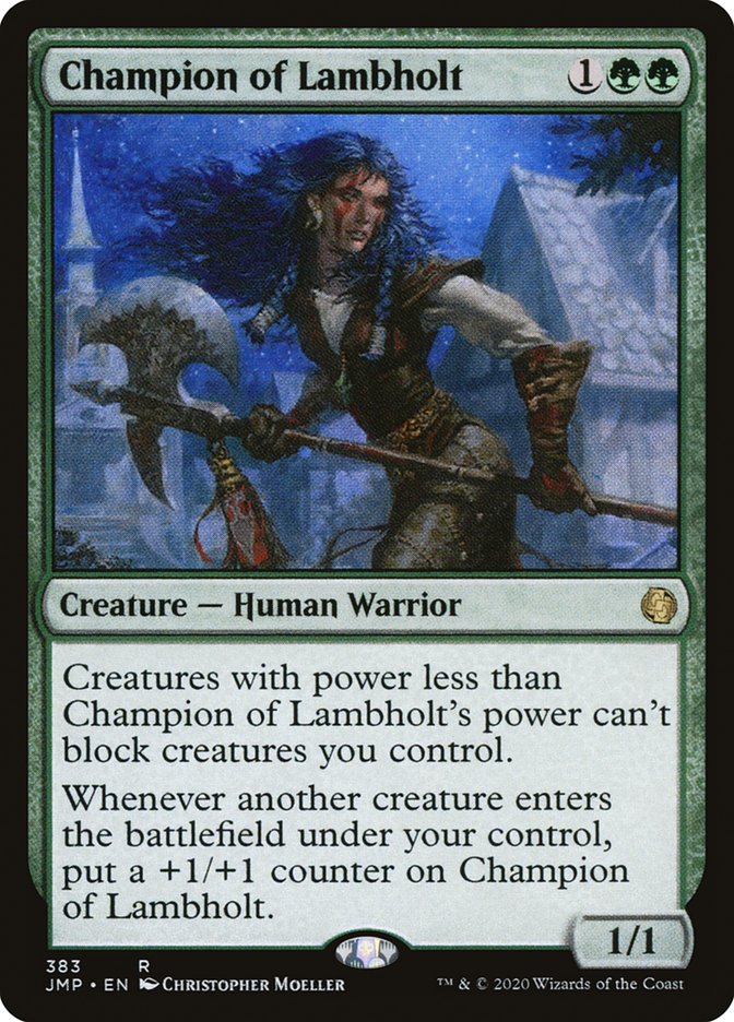 Champion of Lambholt [Jumpstart] | Card Citadel