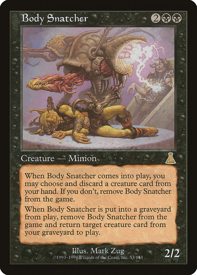 Body Snatcher [Urza's Destiny] | Card Citadel