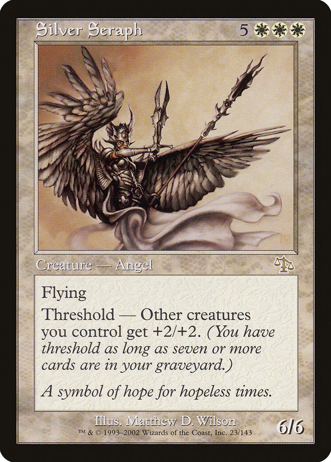 Silver Seraph [Judgment] | Card Citadel