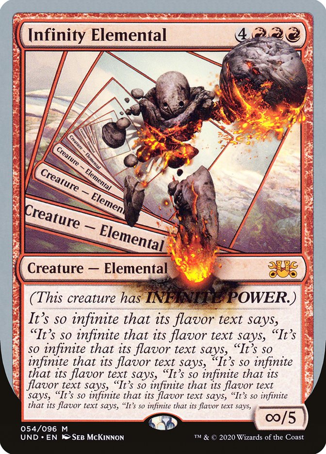 Infinity Elemental [Unsanctioned] | Card Citadel