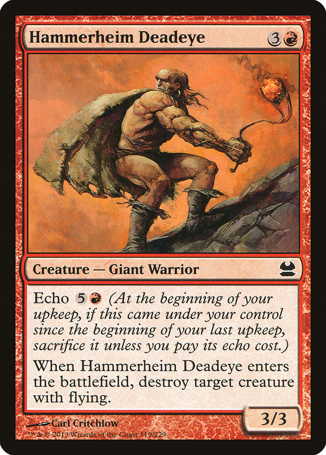 Hammerheim Deadeye [Modern Masters] | Card Citadel