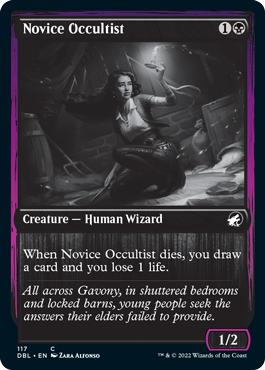 Novice Occultist [Innistrad: Double Feature] | Card Citadel